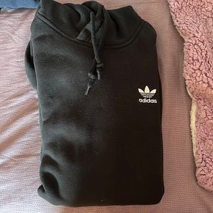 Black womens adidas over the head hoodie size xs